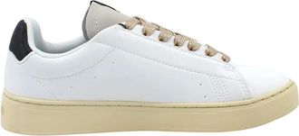 Colmar Roze Sneakers met Witte en Zwarte Accenten - Dames - Sneakers - Roze - 40 EU - Katoen - Schoenen