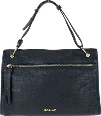 Bally Bloom Hobo Leather Handbag