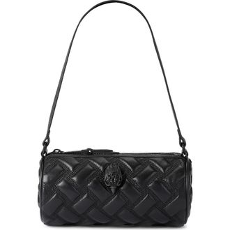 Kurt Geiger Small Kensington Barrel Bag in Black at Nordstrom