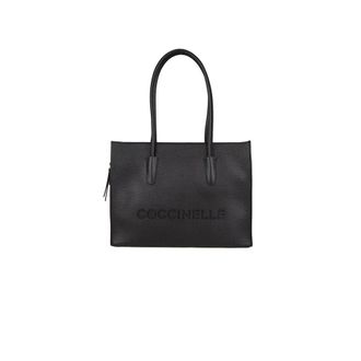 Coccinelle Tote Bags, female, Black, Size: ONE SIZE Myrtha26 Handbag