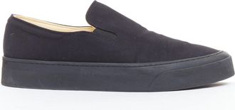 The Row Marie H cotton twill skate sneakers