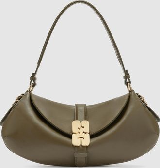 Ganni Sac B-Kat Butter Military Olive