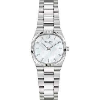 Bulova Mini Super Seville Bracelet Watch, 25mm in Silver-Tone at Nordstrom