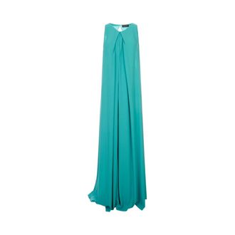 Gianluca Capannolo Gowns, female, Green, Size: XS Maxi Dress