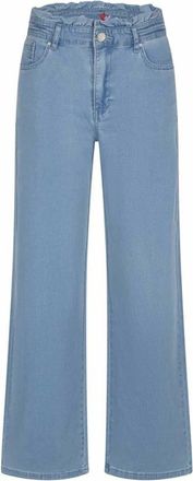 Buena Vista Wide Jeans - Dames - Jeans - Blauw - Maat: L Denim