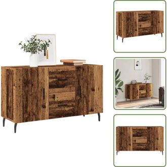 vidaXL Credenza da soggiorno - vidaXL Credenza Legno Antico 100x36x60 cm in Legno Multistrato - Credenza da camera