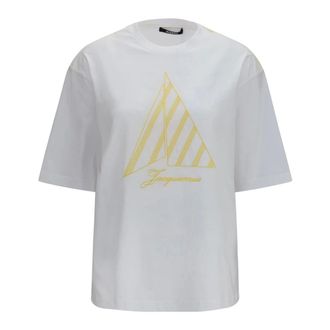 Jacquemus Voilier T-Shirt - Dames - Tops - Wit - Maat: XS Katoen