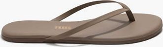Tkees Womens Lily Liners Sandal In Biscuit