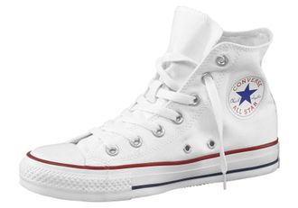 Converse Sneaker CONVERSE Chuck Taylor All Star Core Hi, Damen, Gr. 36,5, weiss (wei&szlig;), Textil, Schuhe Sneaker