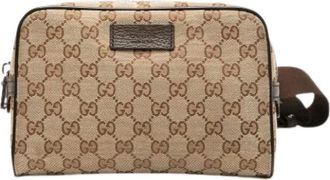 Gucci Pre-owned Belt Bags, female, Brown, Size: ONE SIZE Pre-owned Belt Bag