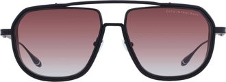 Dita Eyewear INTRACRAFT Burgundy Gradient Pilot Unisex Sunglasses DTS165-A-02 59
