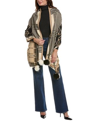 La Fiorentina Houndstooth Wrap