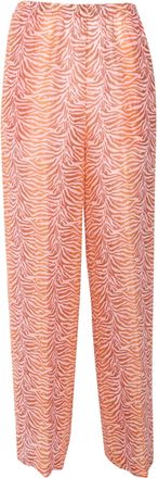 Forte_Forte Forte_Forte Trousers With Heartbeat Print