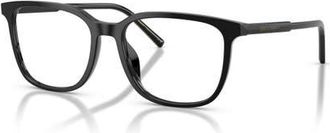 Dolce & Gabbana 55mm Square optical glasses in Black at Nordstrom