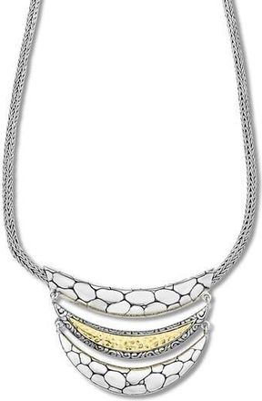 Samuel B. Triple Bar Necklace in Silver And Gold at Nordstrom Rack