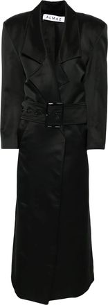 Almaz Trench con cintura - Nero