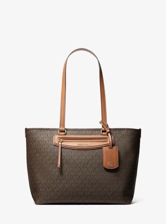 Michael Kors Jet Set Travel Medium Signature Logo Tote Bag