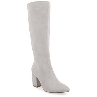 Journee Collection Women & apos;s Ameylia Medium and Wide Width Extra Wide Calf Boots