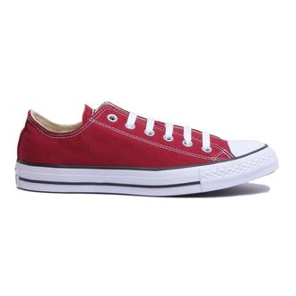 Converse Maroon Low Top Canvas Sneaker - male - Converse - Sneakers - Brown - 2 1/2 UK - Shoes