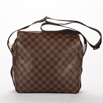 Louis Vuitton Pre-owned Womens Naviglio Shoulder Bag - Brown - One Size