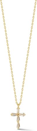 Glaze Jewelry Sterling Silver Dainty Cross Necklace