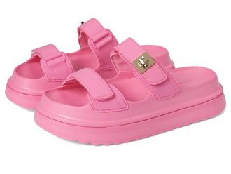 Steve Madden Bigschmona Womens Sandals Pink Jelly : 6 M, Suede