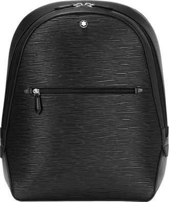 Montblanc Adjustable Strap Leather Backpack