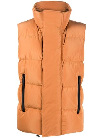 Dsquared2 Bodywarmer met trechterhals - Oranje