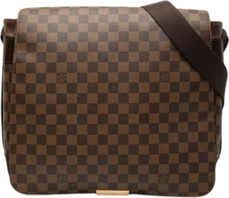 Louis Vuitton Pre-owned Cross Body Bags, male, Brown, Size: ONE SIZE Pre-owned Damier Shoulder Bag
