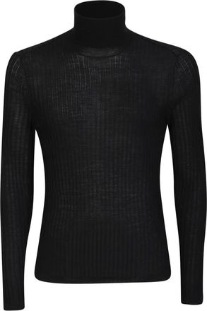 Ballantyne V2P10516W31 Turtle Neck Sweater - Heren - Coltruien - Zwart - XL - Wol - Truien & Vesten