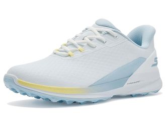 Skechers Pure Arch Fit Slip-In Womens Golf Shoes White/Yellow/Blue : 8.5 B - Medium, Synthetic