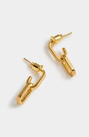 Katie Loxton Arabella Hoops in Gold at Nordstrom
