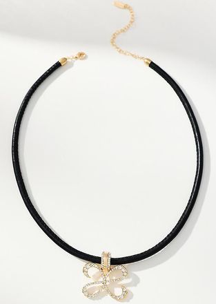 Maeve Pav&eacute; Cord Necklace