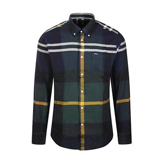 Barbour Stijlvolle Herenshirt - Heren - Casual Overhemden - Veelkleurig - XL - Katoen - Overhemden