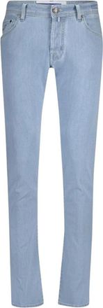 Jacob Cohen Nick Slim-Fit Jeans - Heren - Slim Fit Jeans - Blauw - W31 - Katoen - Jeans