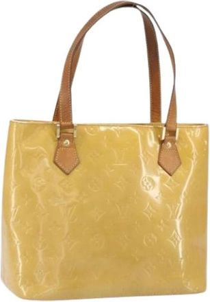 Louis Vuitton Pre-owned Vintage Tote Bag - Dames - Vintage Shopper - Beige - ONE Size - Leer - Vintage