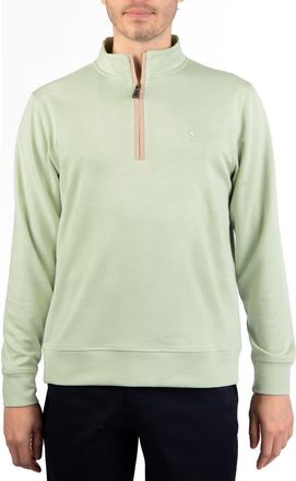 Tailorbyrd Ottoman Quarter Zip Sweater in Sage at Nordstrom Rack, Size Xx-Large