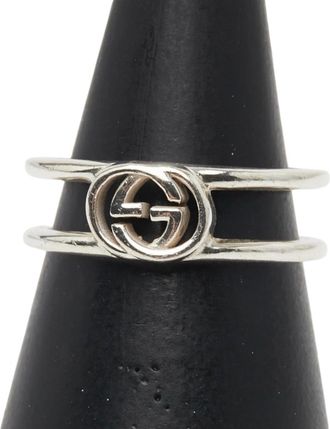 Gucci Silver 925 Band Ring (Pre-Owned)