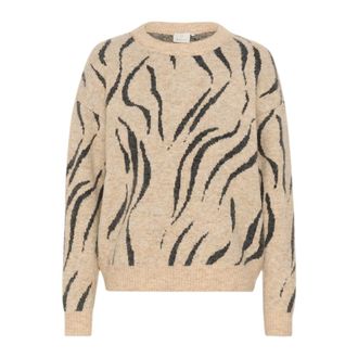 Kaffe Donna, Maglie, Marrone, L, new