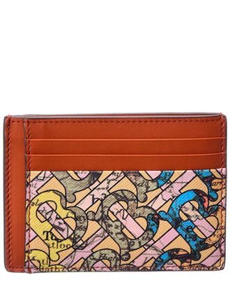 Burberry Monogram Leather Card Case