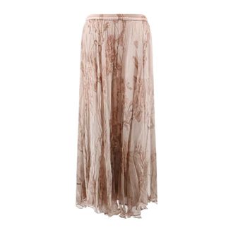 Mes Demoiselles... Dames, Rokken, Beige, Maat: 2XS Chiffon