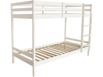Habitat & Jardin Camas litera blanco 195 x 100 x 150 cm