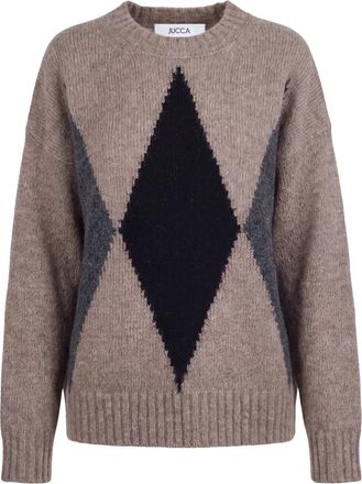 Jucca Maglia Barchetta - Dames - Ronde hals truien - Veelkleurig - XS - Truien & Vesten