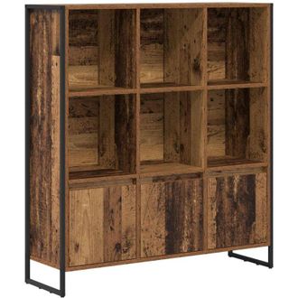 vidaXL Estanter&iacute;a Para Libros 2 Pcs Madera Vieja 99,5 X 30 X 108 Cm Vidaxl