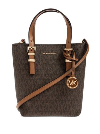 Michael Michael Kors XS Quinn patterned tote bag - Brown