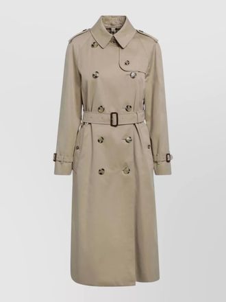 Burberry jacket trench style epaulettes storm flap