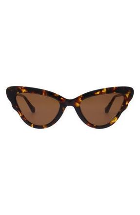 Florence By Mills 51mm Butterfly Sunglasses in Tort at Nordstrom Rack