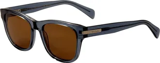Paul Smith Mens Howitt 55mm Transparent Brown Sunglasses PS23601S-400-55