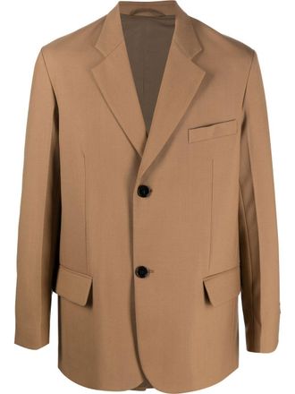 Marni single-breasted tailored blazer - Brown