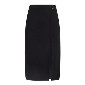 Twinset Dames, Rokken, Zwart, Maat: XS Zijde